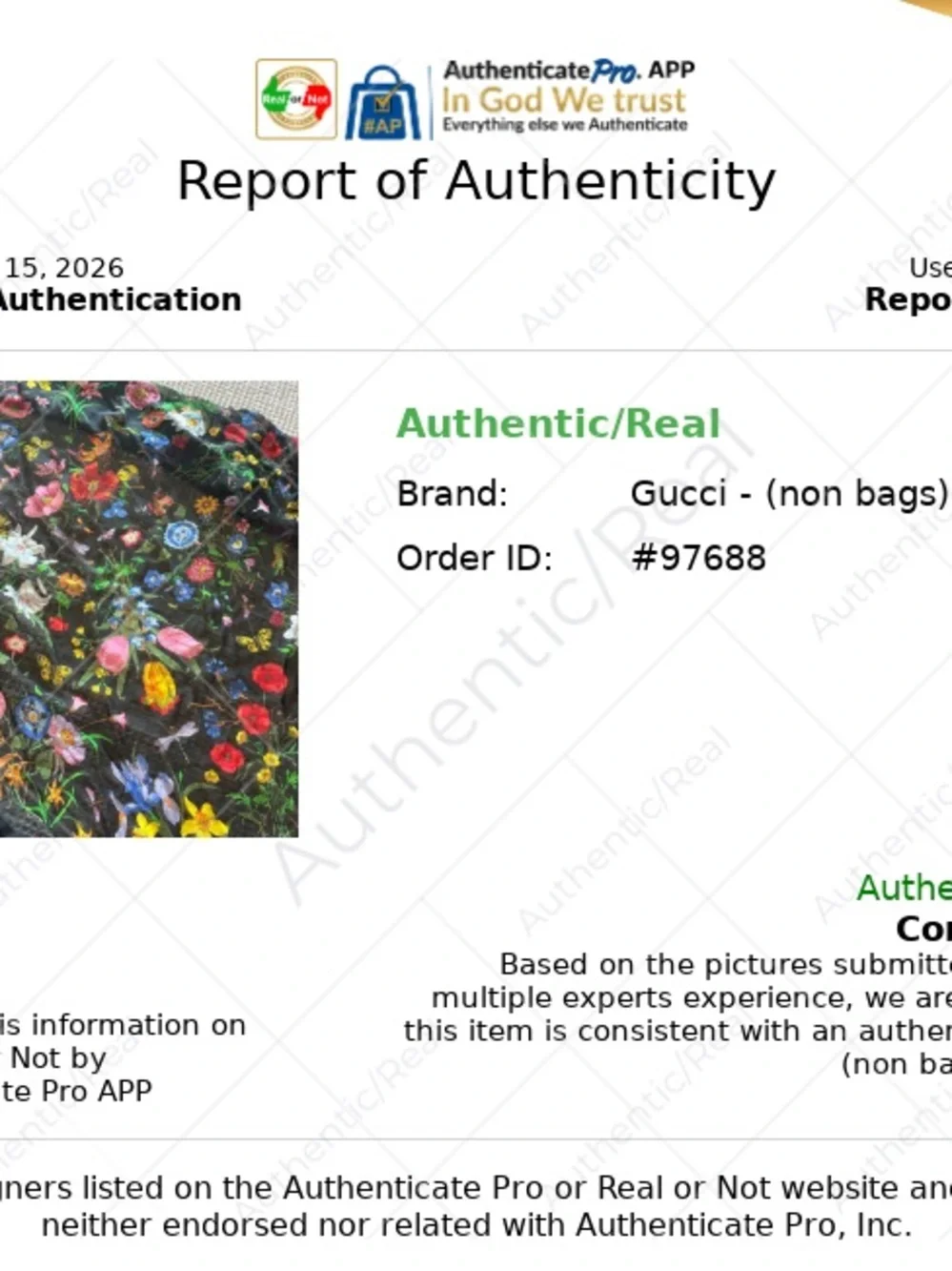 Gucci Flora silk chiffon twill carré Floral Black Scarf